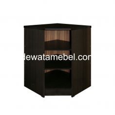Corner Hanging Table Cabinet - ACTIV Kofi KSBS / French Walnut